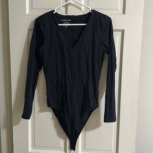 Long sleeve everlane bodysuit size large